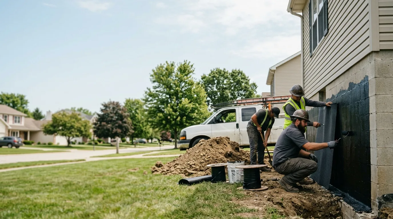 Basement Waterproofing in East Moline, IL near me
